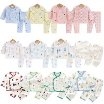 [일오삼유통] 유아옷 신생아상하복 골지내의 배냇저고리세트 상하복세트 아기롬퍼 활동복