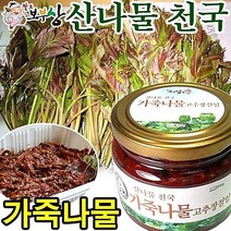 팔도보부상 가죽나물 고추장 절임 500g 반찬 조림