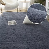 원형 러그 거실 카페트 방바닥 매트 캠핑 멍석 예쁜 소형 사이잘룩 아기방 면 타원형 라탄 for living room 솜털 룸 장식 창 머리맡 두꺼운 부드러운 벨벳