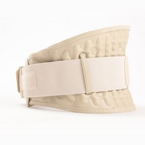 허리업 수동식 공기주입식 정형용견인장치 블랙/베이지, 블랙