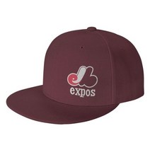 몬트리올 Expos 야구 퀘bec 캐나다 모자 남성 양동이 브라질 여성 겨울 골프, 03 Dark Red