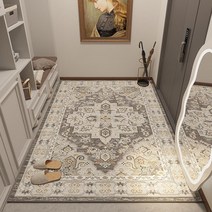 현관발매트 대형 발 판 현관 러그 매트 호텔 아파트 고급 출입문 특대형, 5_다빈치