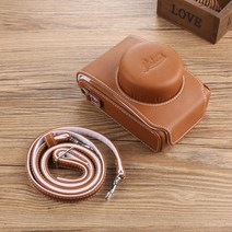 라이카 D-LUX7typ109 가죽 커버 D-LUX 카메라 가방 C-LUX케이스 C포토백 DLUX6, D-Lux7/Typ109브라운일체형