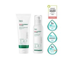 닥터지 레드 블레미쉬 포 맨 올인원 플루이드 150ml + 젠틀 클렌징폼 150ml