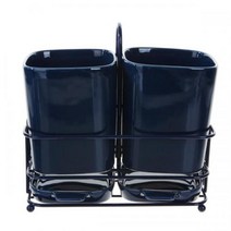 [모던하우스 뉴코아울산점] 트윈 스퀘어 수저통_NAVY