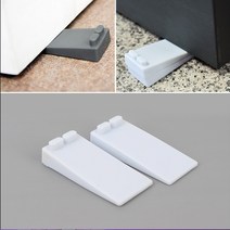 도어 고정받침대 도어받침대 도어고정 문닫힘 방지, 색상, 화이트
