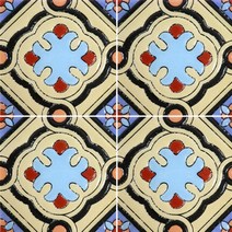 95A-04 핸드메이드 북유럽타일 95x95, 1박스 특가[104장]