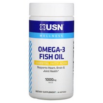 USN North America Inc. 오메가3 피쉬 오일 1000mg 소프트젤 90정