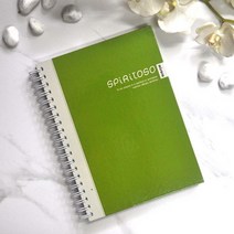 일음쇼핑^^*m미소로 하드커버 노트 1806 수첩 패드 메모장 스프링 연습장 유선일medi^*^, ab*^*선택있슴그레이