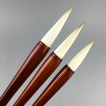 구룡당 호필 낭호 붓글씨 해서문방 사보전 양모필 민화붓 채색붓 서예도구 서예붓세트 서예붓 캘리그라피붓 서예붓종류, 소해, 양의 털