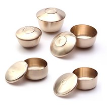 방짜유기 공기 단품 모음 밥그릇 밥공기 유기그릇 놋그릇, 신)옥공기+뚜껑