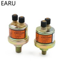 압력송신기 엔진 오일 압력 센서 게이지 송신기 스위치 장치 1/4 NPT 80x40mm 자동차 C45, 한개옵션0