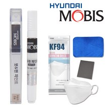 더뉴스포티지R 붓펜 BAH 빈티지블루 카페인트 도색 기스제거 복원 문콕, BAH 빈티지블루 붓펜+투명 페인트
