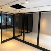 i21L 브론즈 강화유리 800x2000 파티션, 화이트