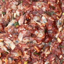 [생굴 듬뿍] 통영 생굴 무침 한방수육, 생굴무침 550g (1통)