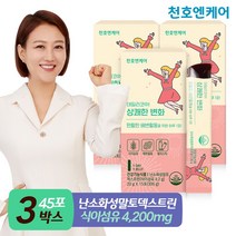 [천호엔케어]식이섬유 젤리스틱 상쾌한 변화 15포/천호식품, 4박스, 4개
