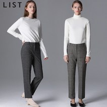 [리스트.] [리스트] 비앙키 심플 체크 팬츠