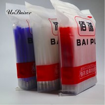 UNBAISER 열펜 아이롱펜 재단용 자수펜 초크펜 (굵은펜 100개입), 레드