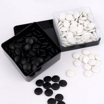 육형제 교육용 PS 안전바둑알 간단한보드게임 바둑돌 교육용바둑알 재미있는두뇌게임 바둑돌 알까기 심심풀이 바둑두기 오목판 오목게임 바둑용품 설날놀이 바둑게임 재미있는바둑 초보바둑 오목 바둑알통 바둑알 간단한보드게임 재밌는바둑놀이, 단일상품(HQT7856)