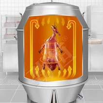 치킨오븐 원통 로스트 업소용 항아리 치킨 구이기, B타입