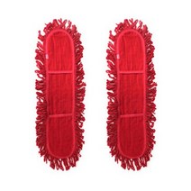 무지개 리스킹 적색 오일걸레 적색 60cm, 2개