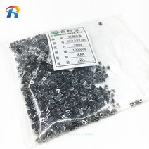 1000 개몫 3x4x2mm 2H Microswitch 촉각 버튼 스위치 자동차 키 스위치 혼다 플립 원격 키 M142 3x4x2mm SO, 한개옵션0