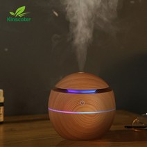 천연 복합식 가습기 캠핑 불멍 kinscoter wood grain mini 130ml, 다크 20 필터