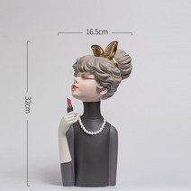 장식소품 미니 피규어 버블걸 인테리어 소품, 16