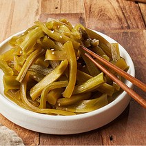 수제 궁채 나물 장아찌 절임 2kg (1kg+1kg) 줄기상추 짱아찌