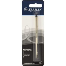 일본직발송 3. WATERMAN 워터맨 볼펜 유성 심 M중인 자 3 개 세트 블랙 B00BYOKMPO, One Color, ONE SIZE_One Color