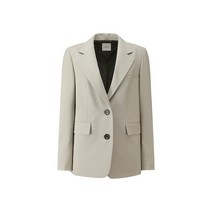 쥬크 [ZOOC] 세미 오버핏 소매레터링 포인트 자켓 BE_V231MSF906