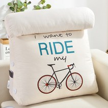 쇼파 침대 삼각 등받이쿠션 베개 의자 허리 집순이, 60cm 럭셔리, 10번
