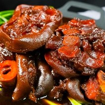 성진한우 우족찜 밀키트 캠핑음식 매운우족찜 650g, 1개