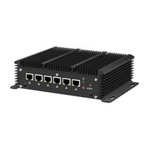 미니PC 팬리스 미니 PC 인텔 펜티엄 5405U 6x LAN 기가비트 이더넷 4 * USB HDMI RS232 방화벽 라우터 Pfsense OPNsense, [03] 8GB RAM 128GB SSD, [04] Celeron 3865U DDR3L