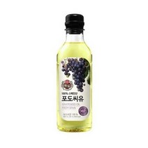 CJ제일제당 백설 포도씨유 500ml, 3개