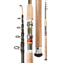 탄소 텔레스코픽 루야로드 하나의 막대가있는 슈퍼 하드 바다 낚싯대