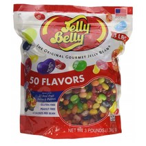 젤리벨리 Jelly Belly 50가지 맛 코셔 3lb, 1팩