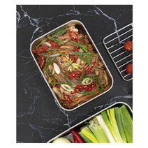 색배임NO 식재료소분 반찬용 스뎅 밧드 위생적보관 요리준비용 꼬마김밥용
