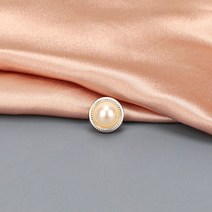 블라우스 셔츠 오픈방지 자석 옷핀 매너 브로치 뱃지 브로찌 배찌 F.진주소형