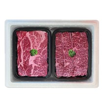 명절 미국산 선물용 냉장 소고기 구이용 살치살 꽃등심 2kg 선물세트