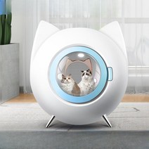 펫드라이룸 강아지드라이룸 애견 드라이기 드라이룸 강아지 건조기 고양이 목욕 털말리기, 4. 화이트80L