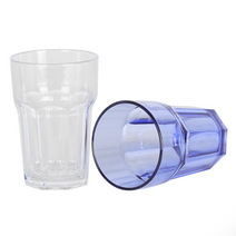 PC 팔각컵 5244 (480ml) / 음료 물컵 식당 업소용 가정용 주방112, 투명
