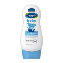 cetaphil 베이비 샴푸 및 바디 워시 유기농 카렌듈라 함유 눈물 없음 유기농 카렌듈라로 제조 저자극성 일상 사용에 이상적 비누 없음 7.8 온스 워시 앰프 샴푸