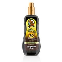 오스트레일리안 골드 스프레이 젤 썬스크린 브로드 스펙트럼 SPF 30 윗 인스턴트 브론저 237ml/8oz