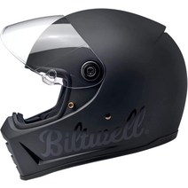 빌트웰 레인 스플리터 풀페이스 블랙, XL