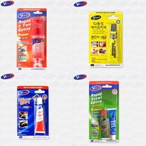 에폭시 접착제 강력 본드 접착 보수 만능 다용도 신발 금속 투명 플라스틱 석재 나무 유리 섬유 목재 스틸 가죽 고무 도자기 알루미늄 가방 종이 황동 청동 주철 공예 튜브 주사기형, 주사기에폭시접착제(25ml), 1개