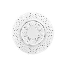 CoRui-Tuya ZigBee 인화성 가스 연기 경보 CO2 VOC 대기 질 감지기 모니터 센서 홈 보안 스마트 라이프 앱, 03 UK Plug