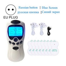 슬림 슬리밍 바디 관리 기계 마사지 레이저 초음파 고주파 지방 분해 다이어트 장비 셀룰라이트 제거 체지방 감소 뱃살 튼살 체중 쉐이핑 리프팅 피부전기 몸 수십 근육 목, 러시아어 8 패드 유럽 연합