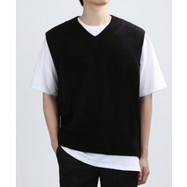 JHONNY WEST Dumpy Knit Vest (Black)