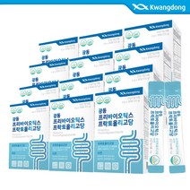 광동 프리바이오틱스 프락토올리고당 아연 유산균먹이, 120g, 12개